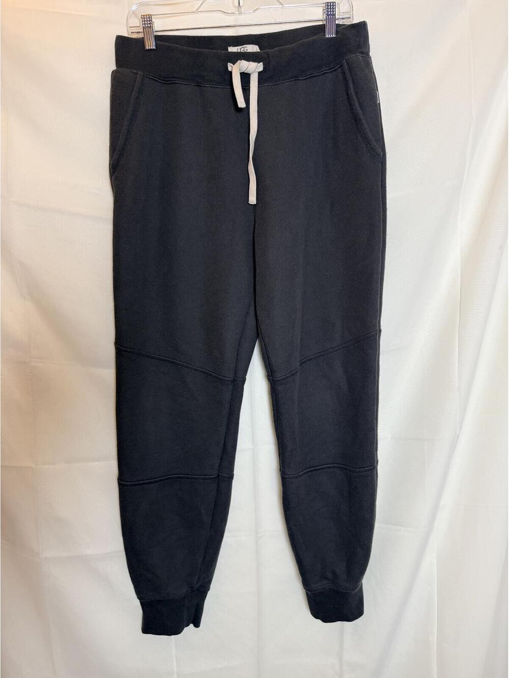 UGG Black Jogger Sweatpants with Drawstring Waist